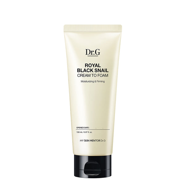 [DR.G] ROYAL BLACK SNAIL CREAM TO FOAM 150ML