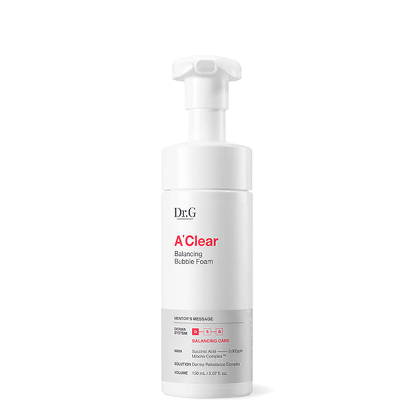 [DR.G] A CLEAR BUBBLE FOAM 150ML