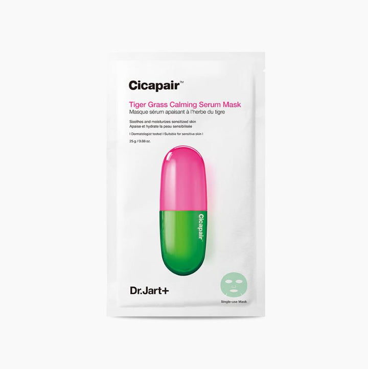 [DR JART+] CICAPAIR TIGER GRASS CALMING SERUM MASK 1EA 25G - KOYU BEAUTY & CO