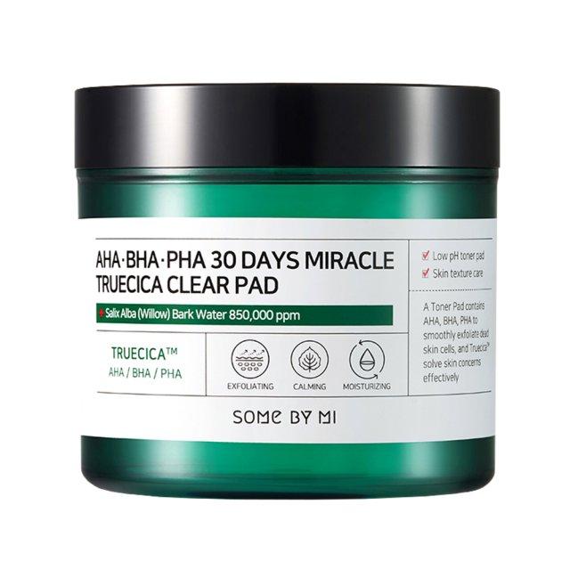 [SOME BY MI] AHA BHA PHA 30 DAYS MIRACLE TRUECICA CLEAR PAD 70EA - KOYU BEAUTY & CO