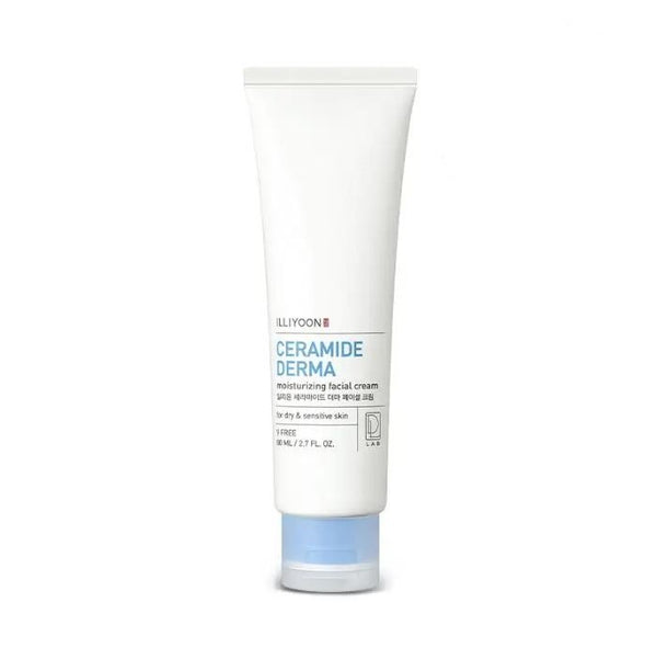 [ILLIYOON] CERAMIDE DERMA MOISTURISING FACIAL CREAM 80ML