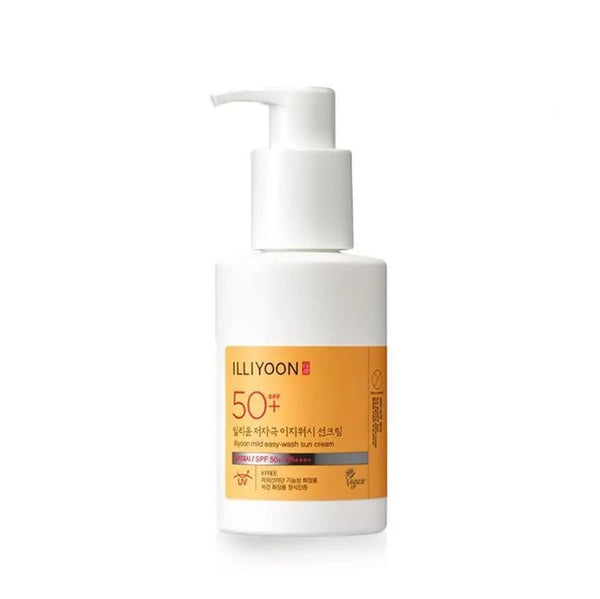 [ILLIYOON] MILD EASY-WASH SUN CREAM 150ML