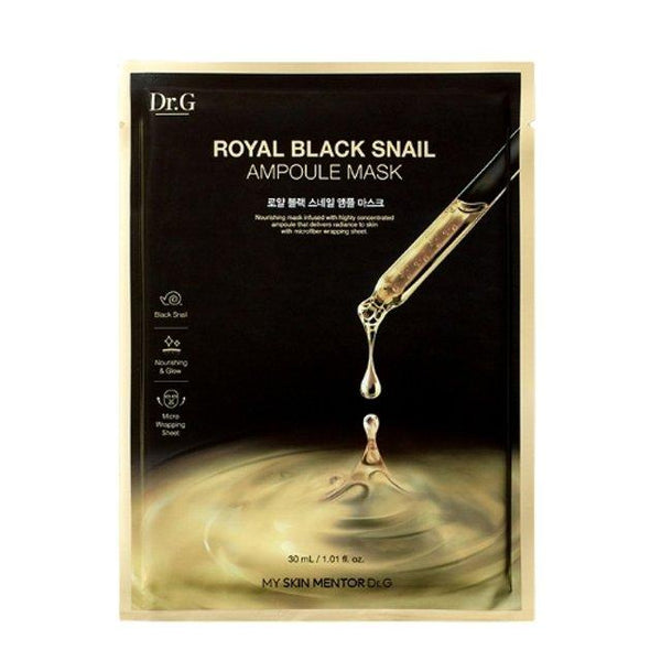 [DR.G] ROYAL BLACK SNAIL AMPOULE MASK 1EA 30ML