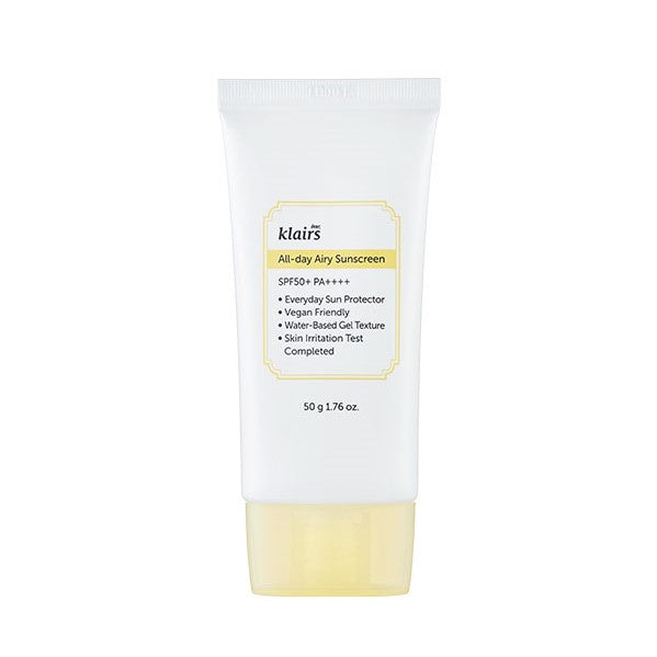 [KLAIRS] ALL DAY AIR SUNSCREEN 50ML - KOYU BEAUTY & CO