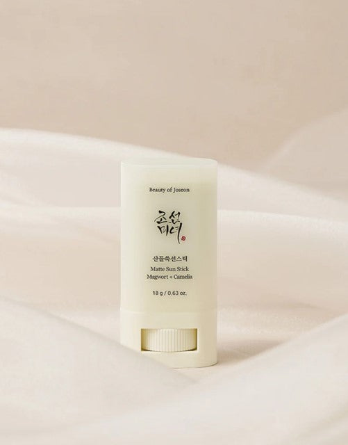 [BEAUTY OF JOSEON] MATTE SUN STICK : MUGWORT+CAMELIA 18G - KOYU BEAUTY & CO