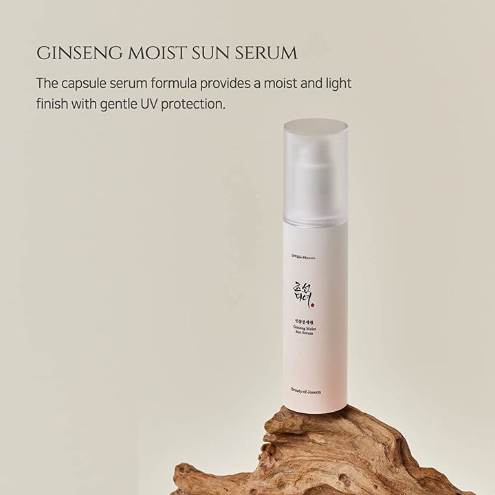 [BEAUTY OF JOSEON] GINSENG MOIST SUN SERUM 50ML - KOYU BEAUTY & CO