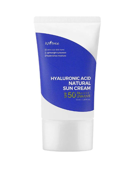 [ISNTREE] HYALURONIC ACID NATURAL SUN CREAM 50ML - KOYU BEAUTY & CO