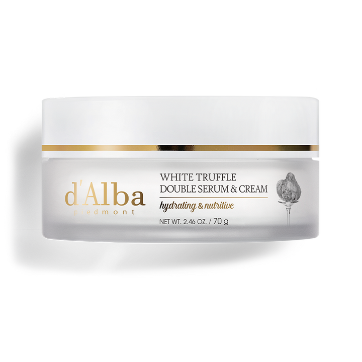 [D'ALBA] WHITE TRUFFLE DOUBLE SERUM & CREAM 70G - KOYU BEAUTY & CO