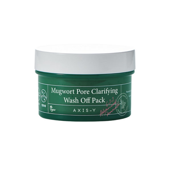 [AXIS-Y] MUGWORT PORE CLARIFYING WASH OFF PACK 100ML