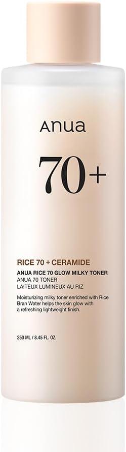 [ANUA] RICE 70 GLOW MILKY TONER 250ML