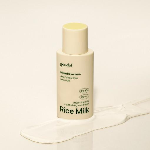 [GOODAL] VEGAN RIVCE MILK MOISTURISING SUNCREAM SPF50+ PA++++ 50ML